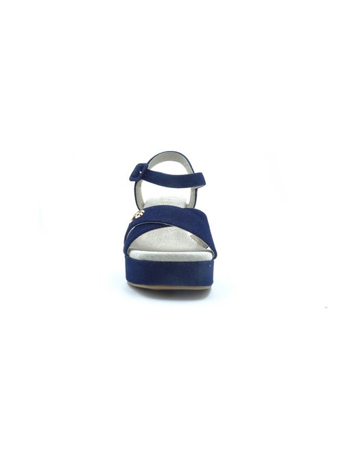 Sandales/nu Pieds Les Ptites Bombes Bleu - Kiabi