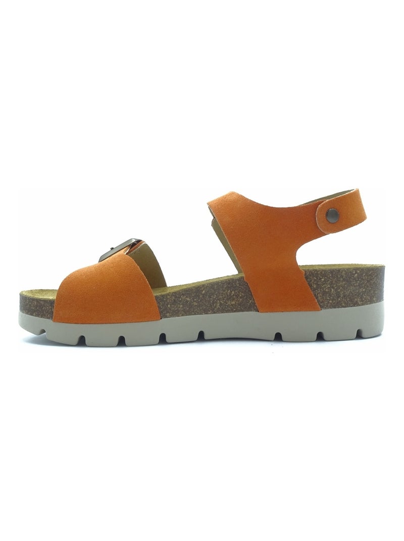 Sandales/nu Pieds Plakton Orange Orange - Kiabi