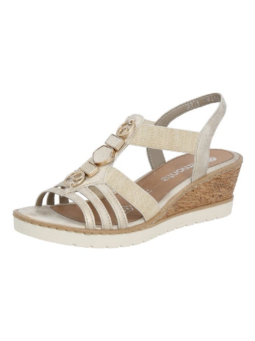 Sandales/nu Pieds Remonte Blanc - Kiabi