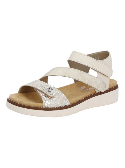 Sandales/nu Pieds Remonte Blanc - Kiabi