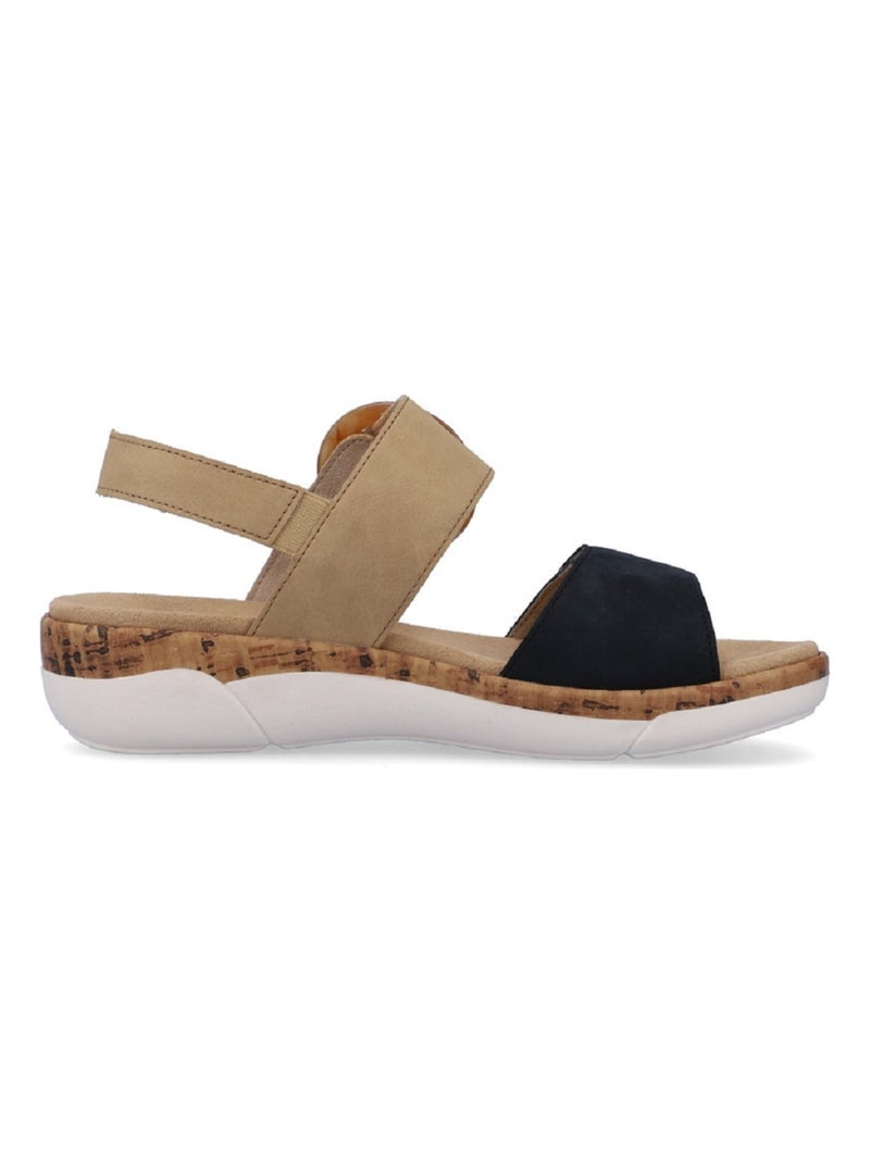 Sandales/nu Pieds Remonte Noir Noir - Kiabi