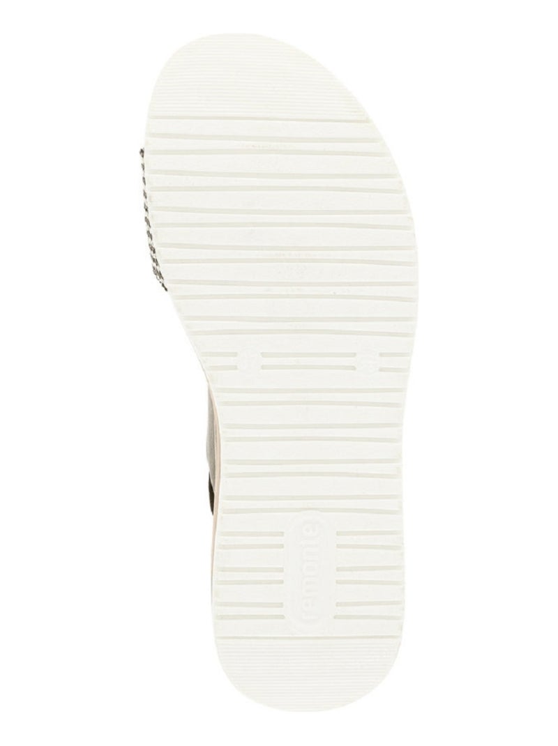 Sandales/nu Pieds Remonte Noir Noir - Kiabi