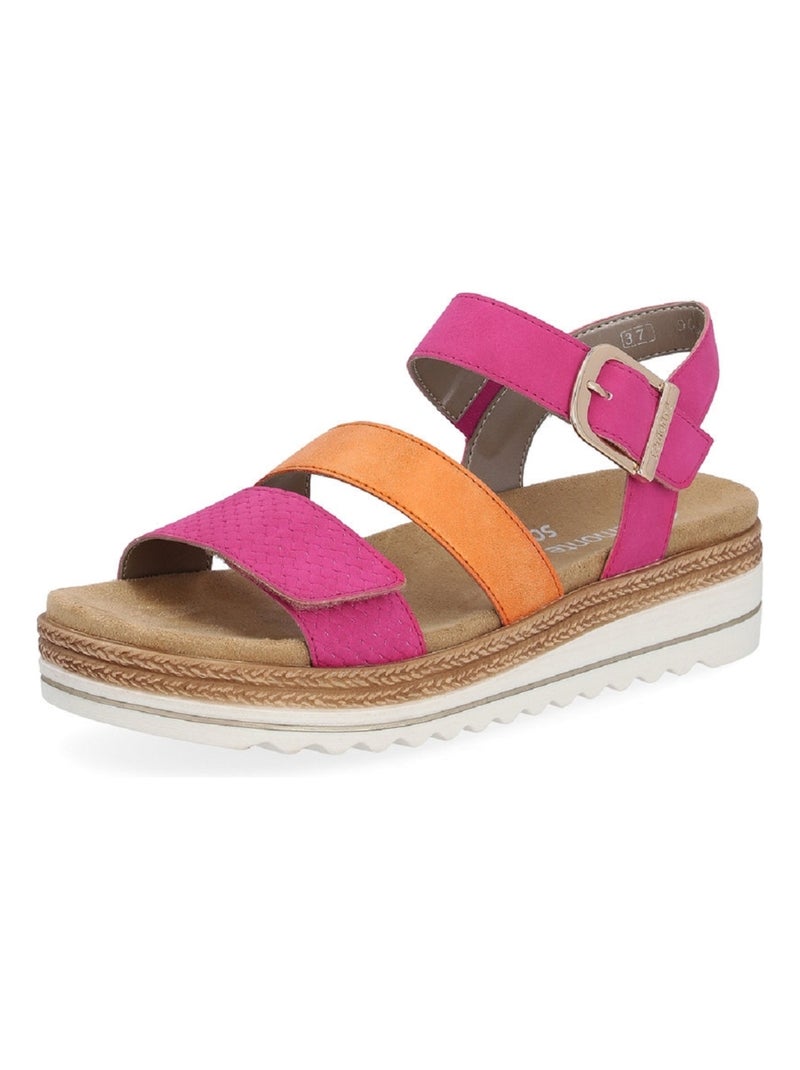 Sandales/nu Pieds Remonte Rose Rose - Kiabi
