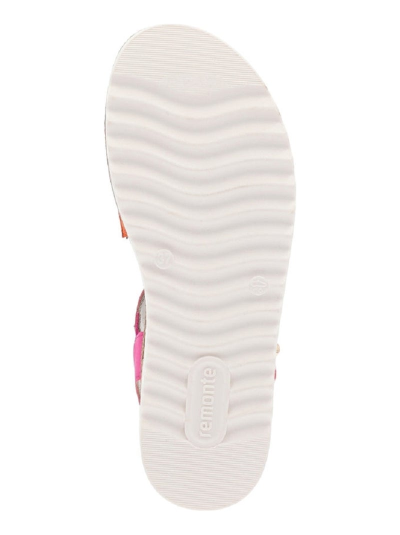 Sandales/nu Pieds Remonte Rose Rose - Kiabi