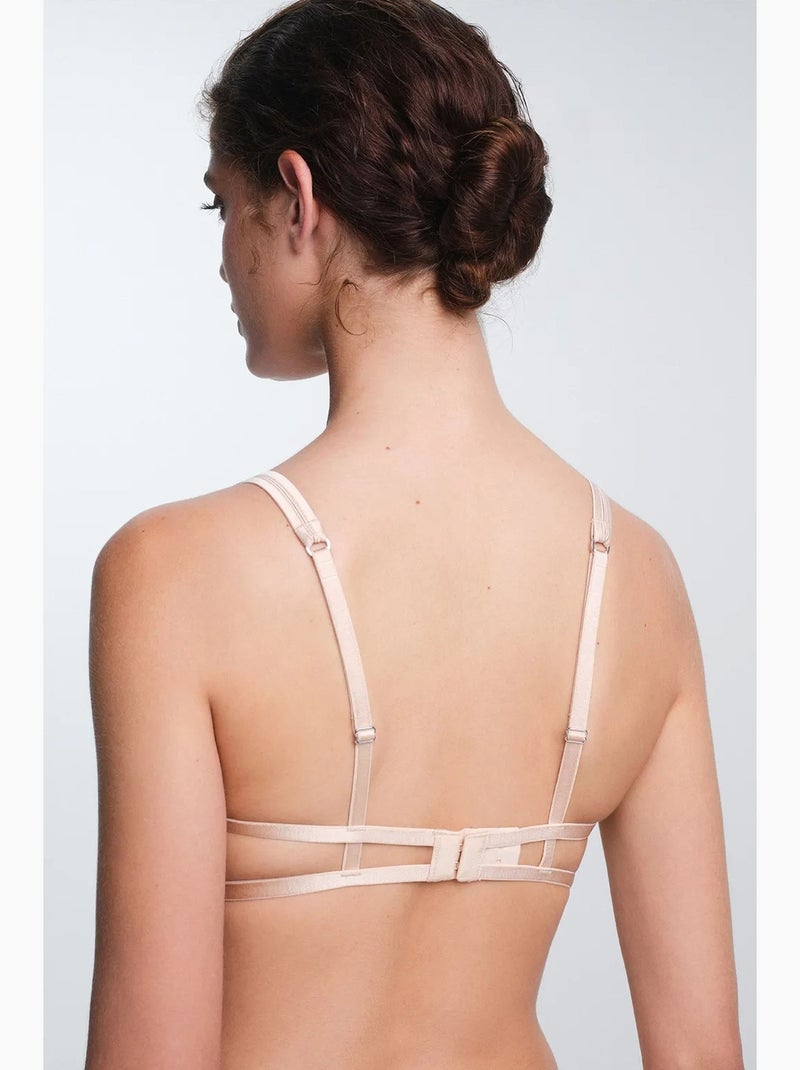 Sandy soutien-gorge orné de pierres, sans armature, sans rembourrage penti Sable - Kiabi