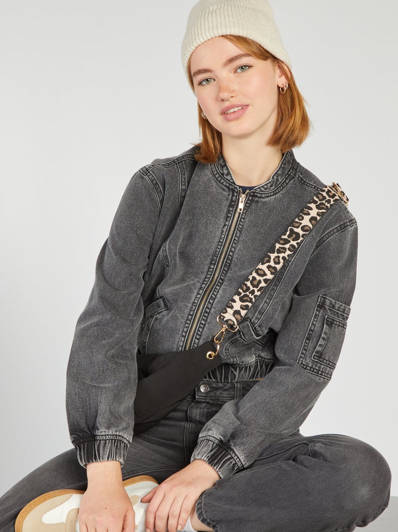 Sangle ajustable léopard - Kiabi