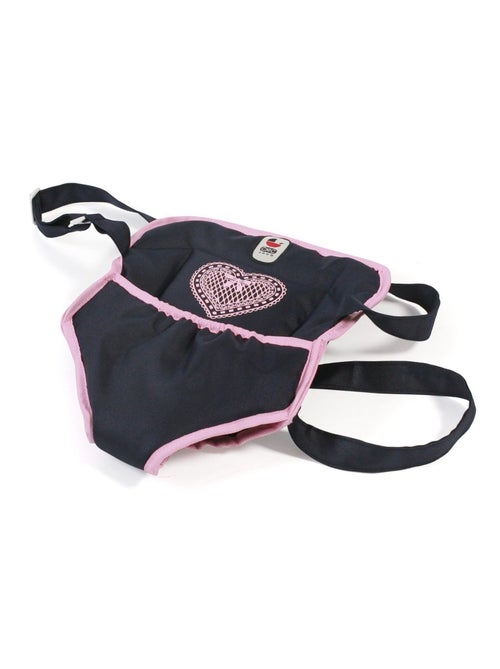 Sangle de Portage Poupée, anthracite - bleu foncé - rose - Kiabi