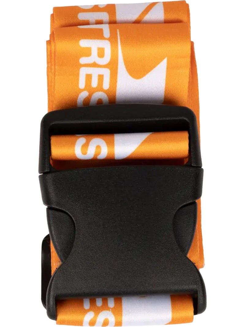 Sangle pour bagage - trespass Noir/Orange fluo - Kiabi