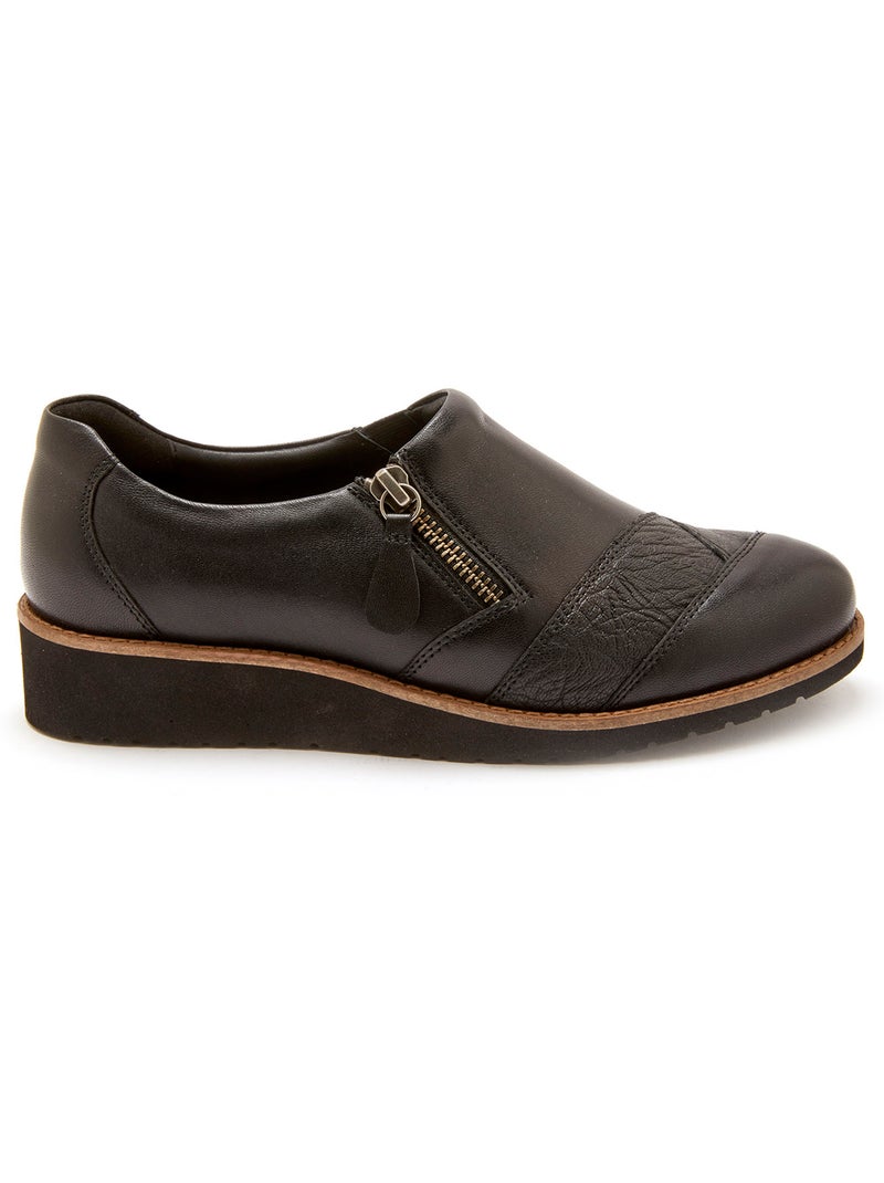 Sans-gêne avec zip et élastique - pediconfort Noir Noir - Kiabi