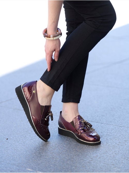 Sans-gêne compensés à franges - PEDICONFORT - Kiabi