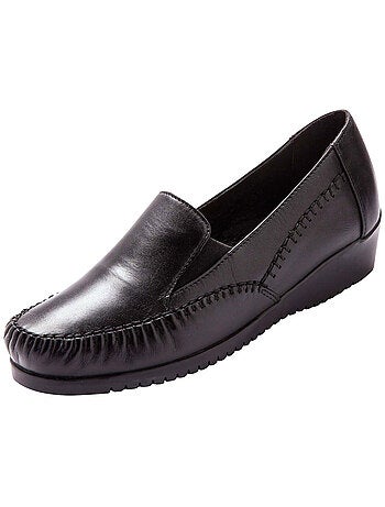 Sans-gêne élastiqués cuir - pediconfort