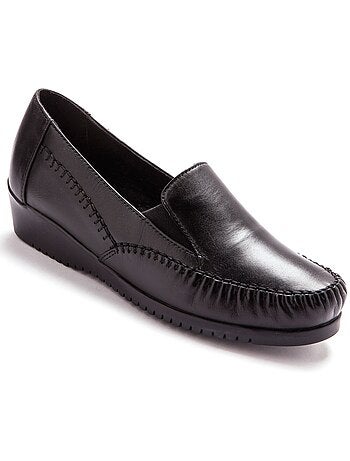 Sans-gêne élastiqués cuir - pediconfort