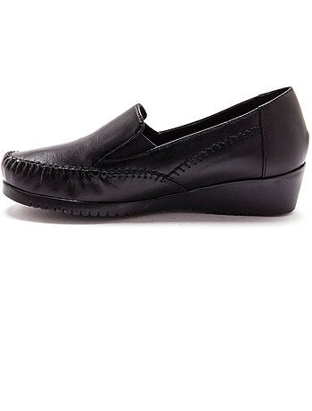 Sans-gêne élastiqués cuir - pediconfort