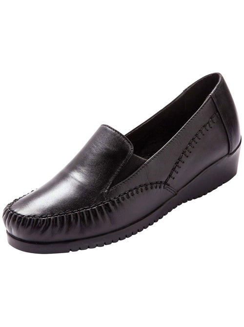 Sans-gêne élastiqués cuir - pediconfort - Kiabi