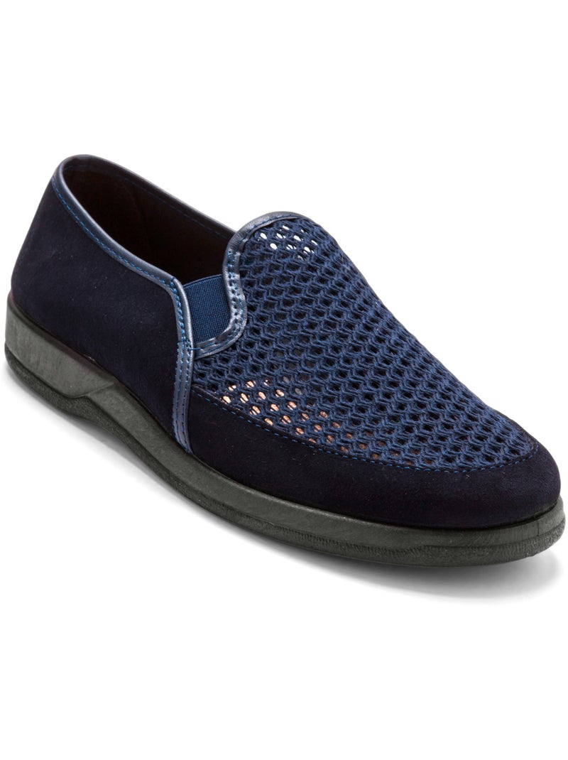 Sans-gêne en cuir - PEDICONFORT Bleu marine - Kiabi