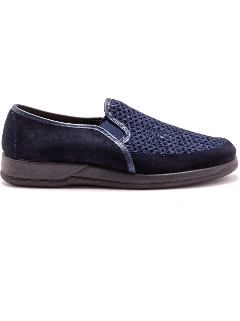 Sans-gêne en cuir - PEDICONFORT Bleu marine - Kiabi