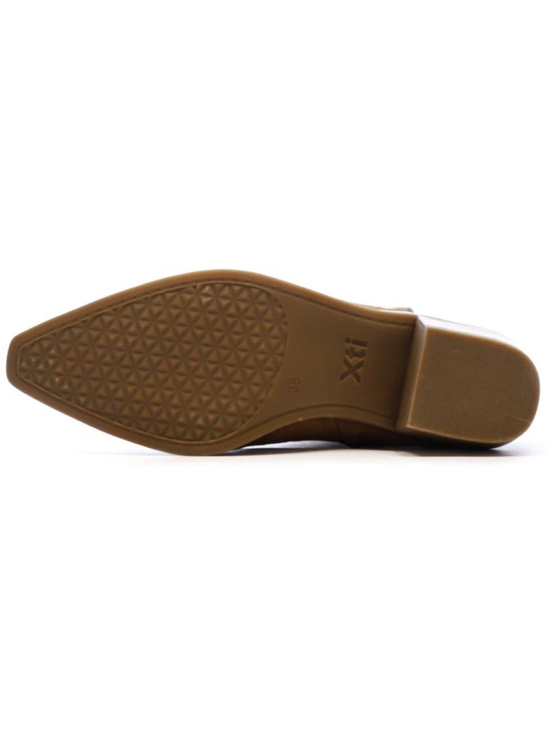 Santiags Basses Femme Marron cappuccino - Kiabi