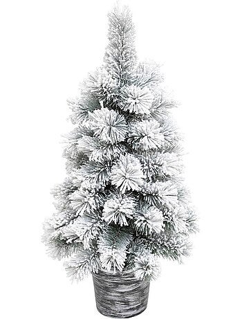Sapin artificiel floqué windy peak h70 cm windy peak floque