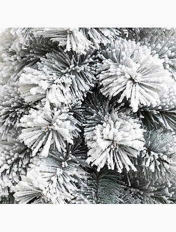 Sapin artificiel floqué windy peak h70 cm windy peak floque