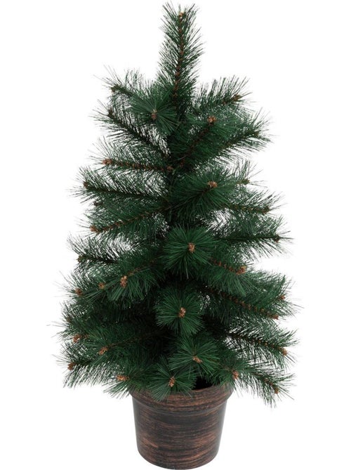Sapin artificiel windy peak h70 cm vert - Kiabi