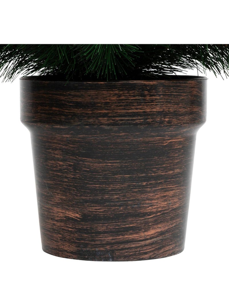Sapin artificiel windy peak h70 cm vert Vert - Kiabi