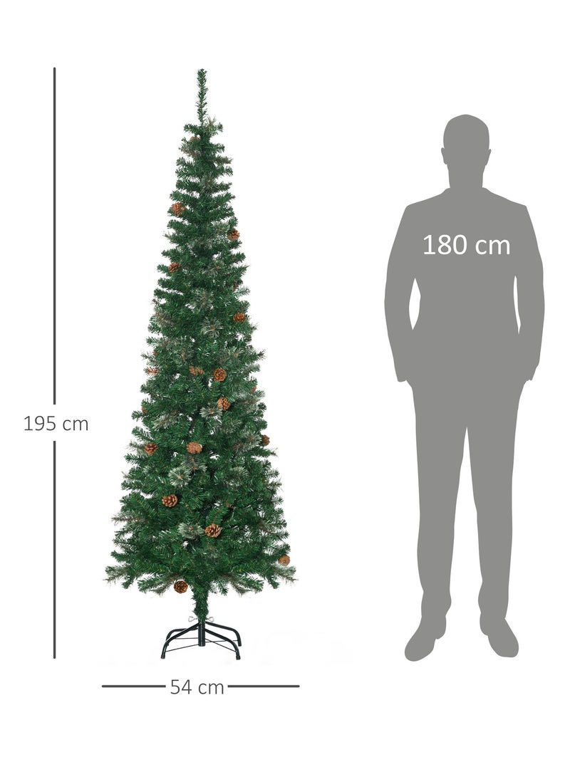 Sapin de Noël artificiel 556 branches Vert - Kiabi