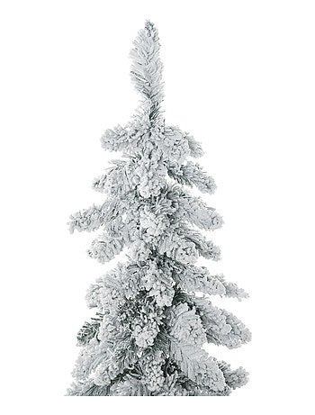 Sapin de Noël artificiel aspect enneigé
