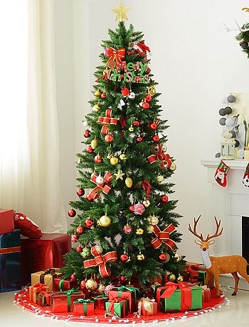Sapin de Noël artificiel aspect réaliste