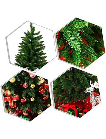 Sapin de Noël artificiel aspect réaliste