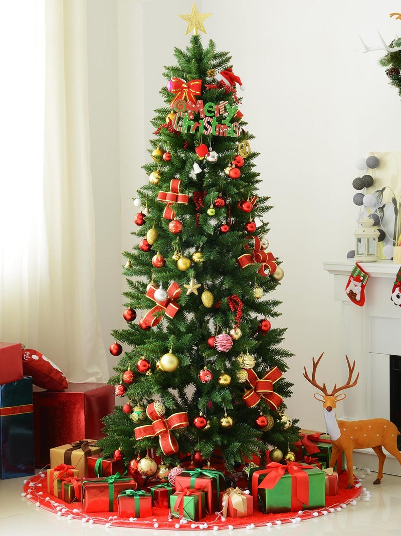 Sapin de Noël artificiel aspect réaliste Vert - Kiabi