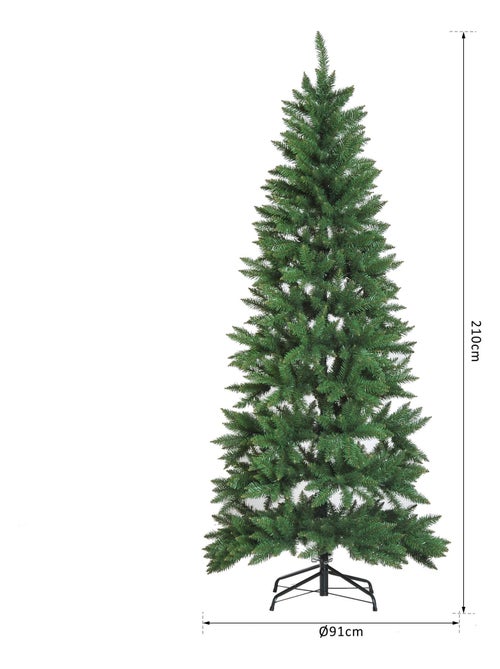 Sapin de Noël artificiel aspect réaliste - Kiabi