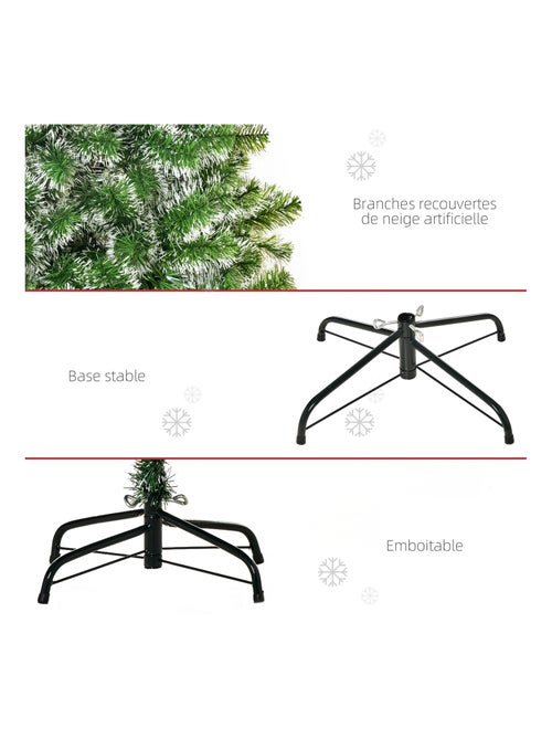 Sapin de Noël artificiel aspect réaliste - Kiabi