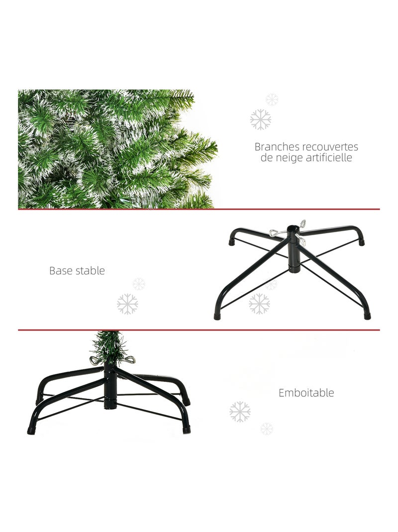 Sapin de Noël artificiel aspect réaliste Vert - Kiabi