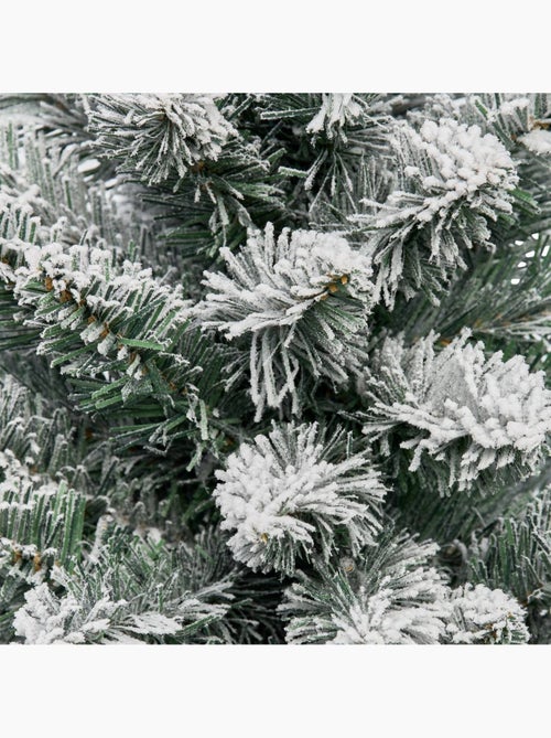 Sapin de noël artificiel de table juti floqué lumineux 50 cm - Kiabi