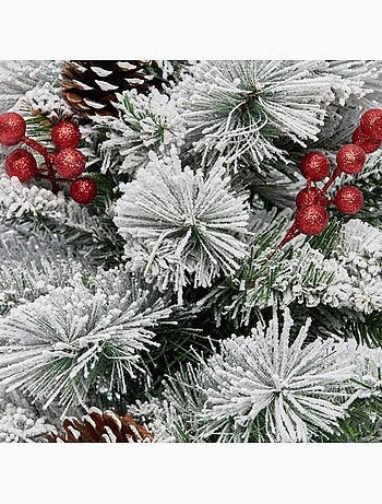 Sapin de noël artificiel de table piki lumineux 50 cm