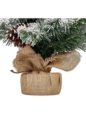 Sapin de noël artificiel de table piki lumineux 50 cm