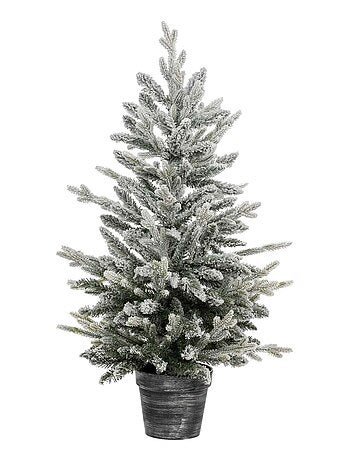 Sapin de Noël artificiel en pot FROSTY