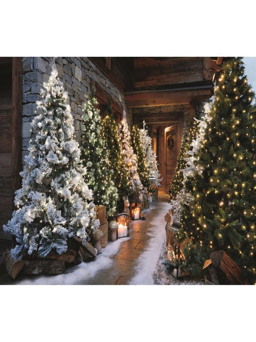 Sapin de Noël artificiel en pot FROSTY - Kiabi