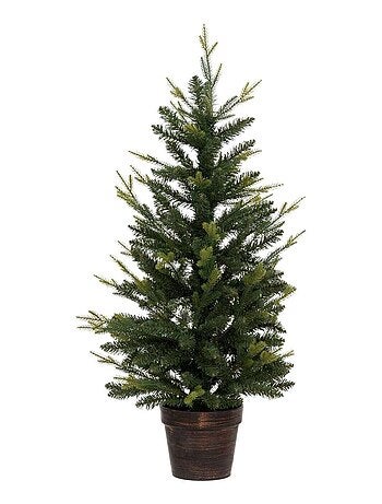 Sapin de Noël artificiel en pot HELSINKI