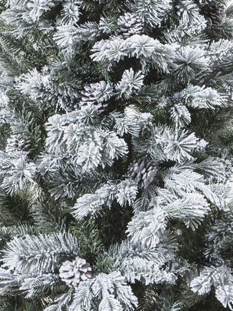 Sapin de Noël artificiel enneigé grand format YUKON Vert - Kiabi