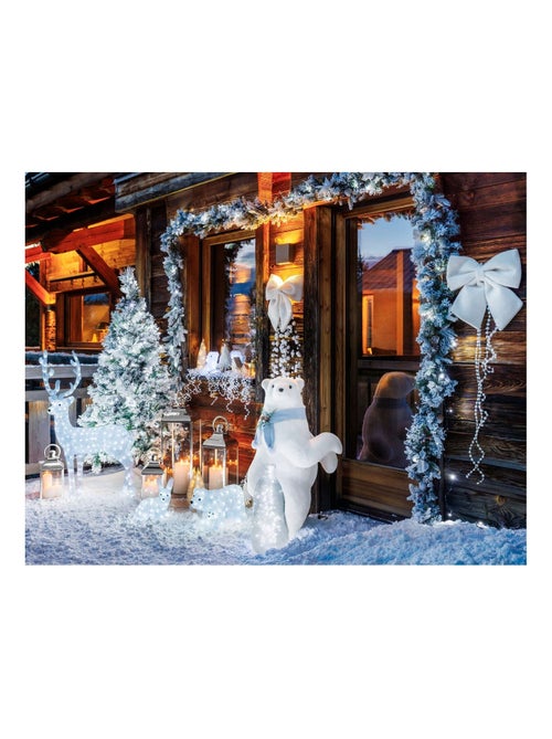 Sapin de Noël artificiel floqué FROSTY - Kiabi
