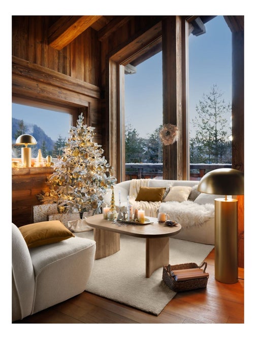 Sapin de Noël artificiel floqué FROSTY - Kiabi
