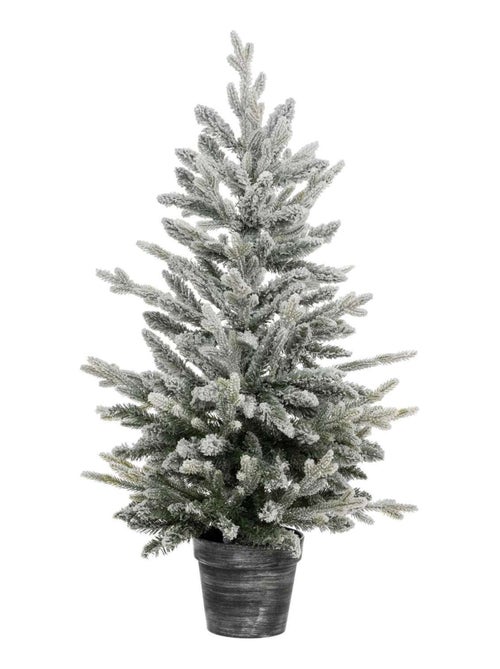 Sapin de Noël artificiel Frosty en pot - Kiabi