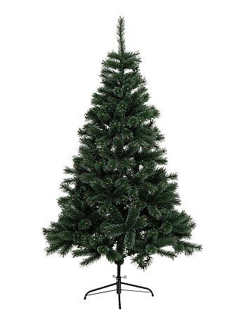 Sapin de Noël artificiel givré grand modèle WINDY PEAK