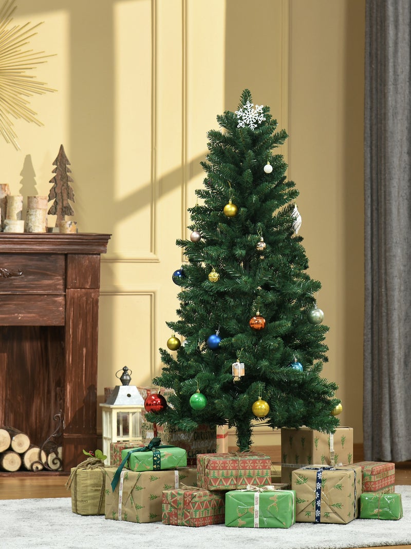 Sapin de Noël artificiel imitation Nordmann vert Vert - Kiabi