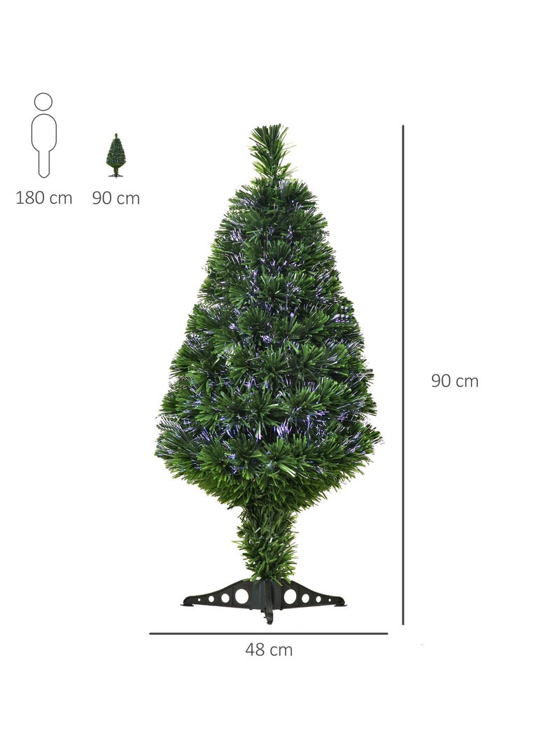 Sapin de Noël artificiel LED Vert - Kiabi