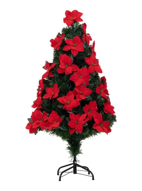 Sapin de noel artificiel lumineux poinsettia 50 led - Kiabi Sapin de noel artificiel lumineux poinsettia 50 led - Kiabi