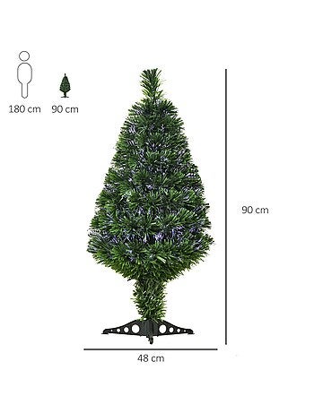 Sapin de Noël artificiel lumineux