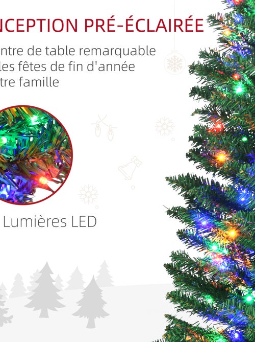 Sapin de Noël artificiel lumineux - Kiabi