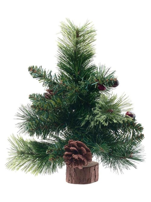 Sapin de Noel artificiel Wyoming 24 brins 25 cm - Kiabi